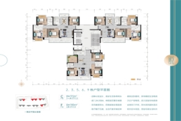 城投·梓悦台4室2厅1厨2卫建面115.00㎡