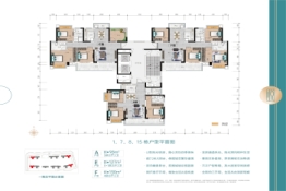 城投·梓悦台3室2厅1厨2卫建面98.00㎡