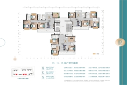 城投·梓悦台4室2厅1厨2卫建面125.00㎡