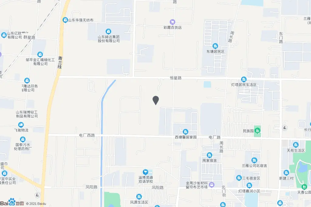 恒星路以南、淦河以西交通图