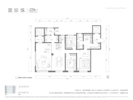 良硕·无界4室2厅1厨2卫建面226.00㎡