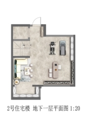 中国铁建·花语天境3室2厅1厨3卫建面160.00㎡