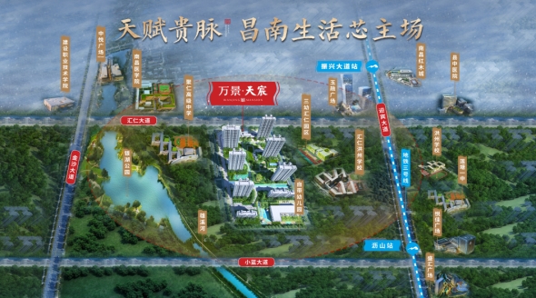 万景天宸周边配套