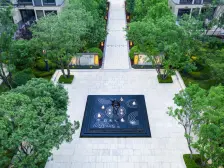 129平下跃户型,上下两层小区中间位置没有噪音采光好