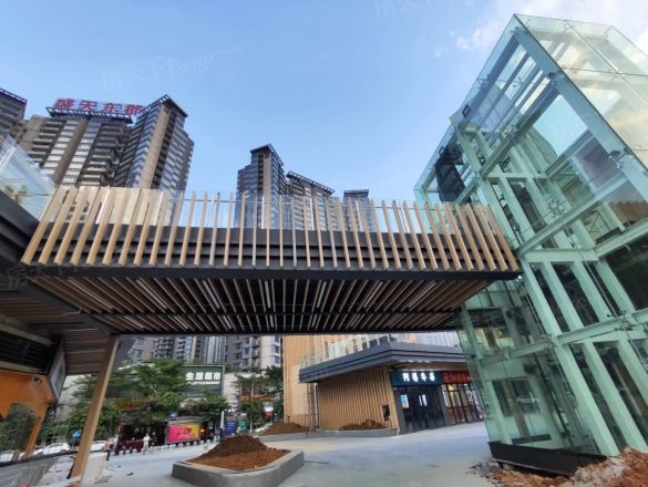 兴宁东郡盛天地奇寓实景图