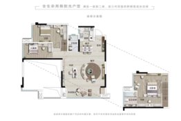 保利·明玥半山3室2厅1厨2卫建面115.0㎡