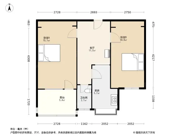 园丁小区户型图