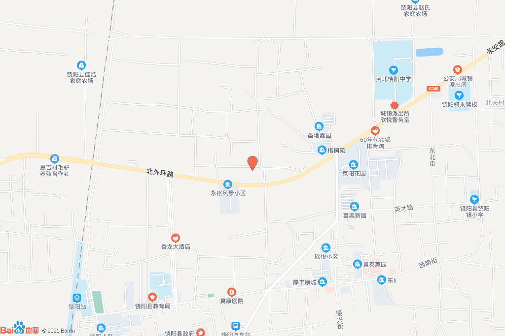 饶阳镇邵家村、永安路北侧2022-32号交通图