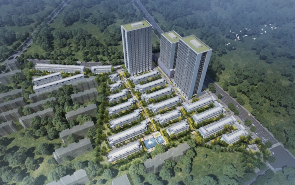 蓝城·湖畔雲境 | 璞寓效果图