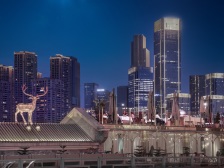 两江峯大平层,精装100万,看洪崖洞,大剧院看中庭