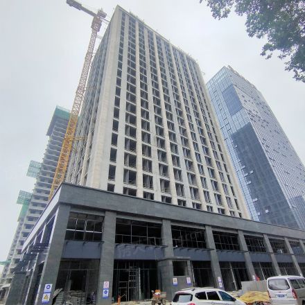 云峰中心2期商住楼实景图