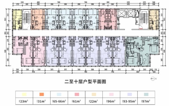 楼栋平面图