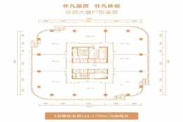 电白建筑业总部大厦8室建面155.00㎡