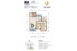 科恒·荟景湾4室2厅1厨2卫建面100.44㎡