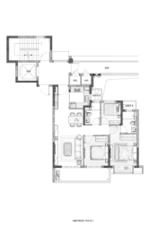 中海·汇德里3室2厅1厨2卫建面100.00㎡