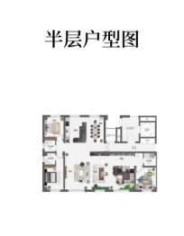 唐城公馆3室3厅1厨3卫建面200.00㎡