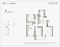 奥体建设·云尚紫薇140平