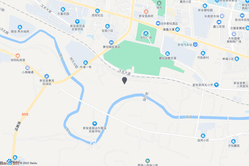 涧滨水城长江大道以北XATD2022-021地块交通图