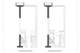 荔湾新天地2室1厅1厨1卫建面36.00㎡