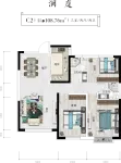 C2户型-108.76㎡