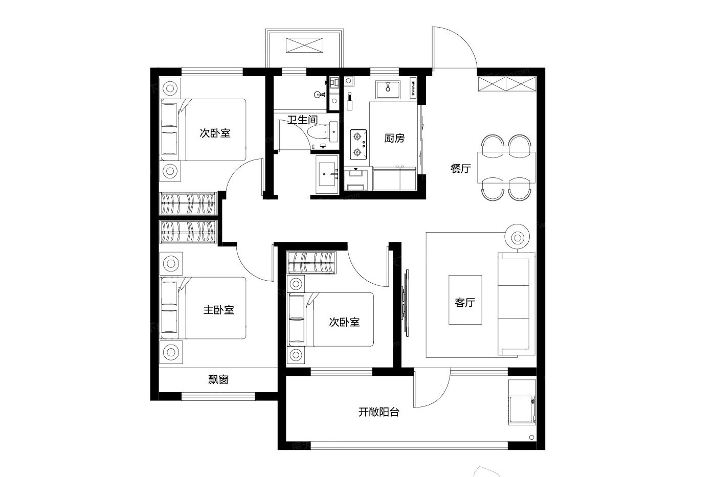 户型图3/3