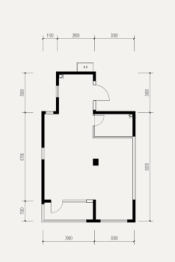 万科南湖春晓合院2室2厅1厨1卫建面97.00㎡