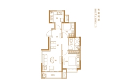 新御峰2室2厅1厨1卫建面79.00㎡