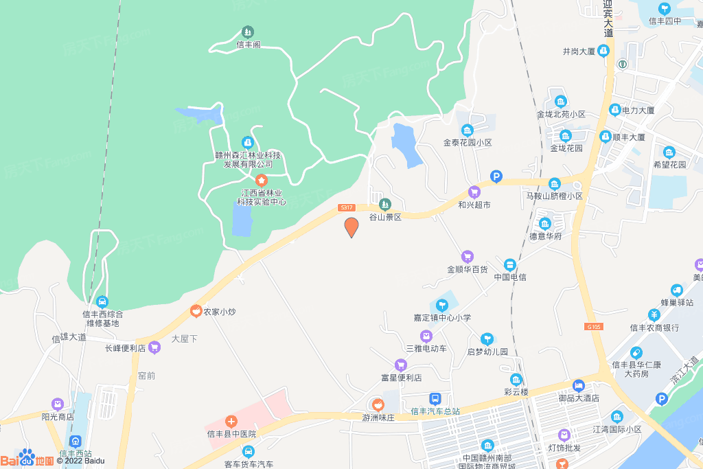 高铁新区信雄公路南侧综合开发项目1号宗地交通图