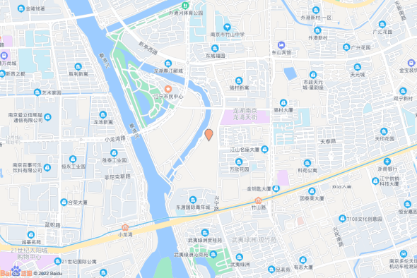 南京东山街道地图图片