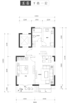 136㎡户型下叠一层