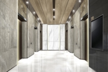 广汇新世界金融中心C1标准层电梯间效果图