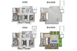 龙泰城4室2厅2厨1卫建面143.00㎡