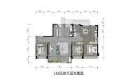 143㎡四室
