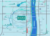 中国铁建·梦想·龙隐台区位图