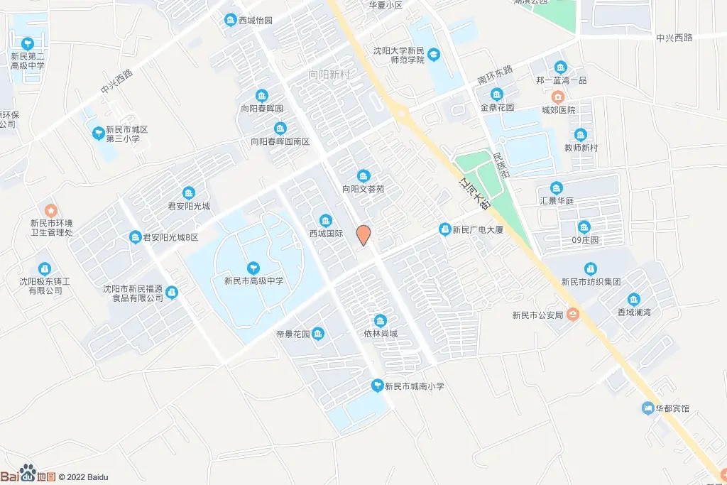 新民市辽滨街道2022-049地块交通图