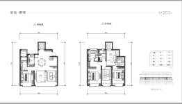 紫薇绿城·南山雲庐4室3厅1厨3卫建面202.00㎡