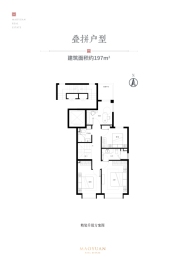 懋源·璟廷4室2厅2厨3卫建面197.00㎡