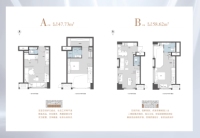 A、B户型47.73-58.62平