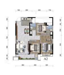 甲第壹号3室2厅1厨2卫建面125.00㎡