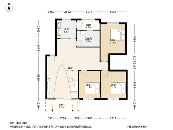 新秀花园户型图