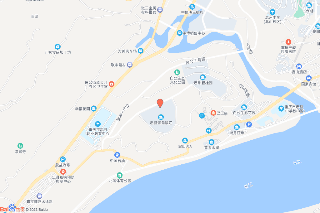 领秀滨江电子地图