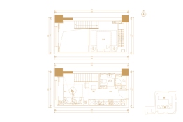 远洋万和公馆1室1厅1厨1卫建面35.84㎡