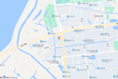 峨山东路与长江南路交叉口西南侧