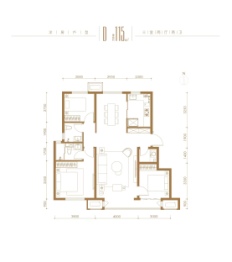 上东金茂智慧科学城三期3室2厅1厨2卫建面115.00㎡