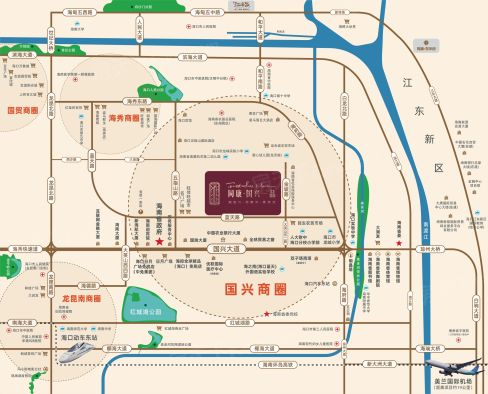 同康·国兴一品交通图