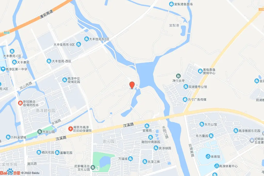 淳溪街道大丰河以南、西石固河路以西地块交通图
