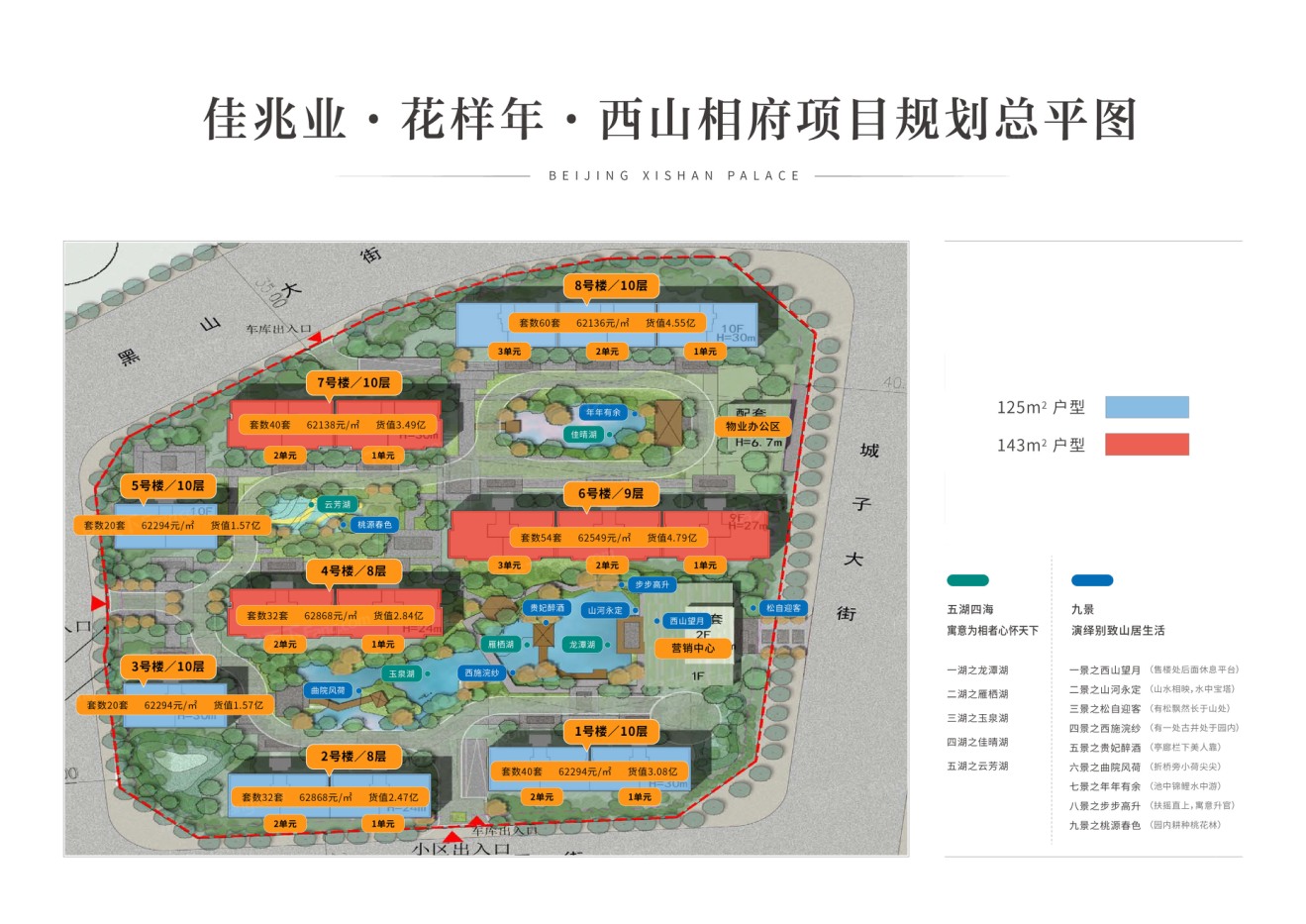 西山相府楼栋平面图
