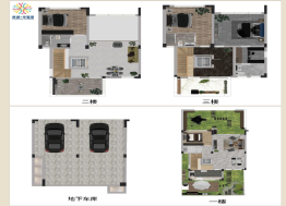 康城·幸福里5室2厅1厨3卫建面220.00㎡