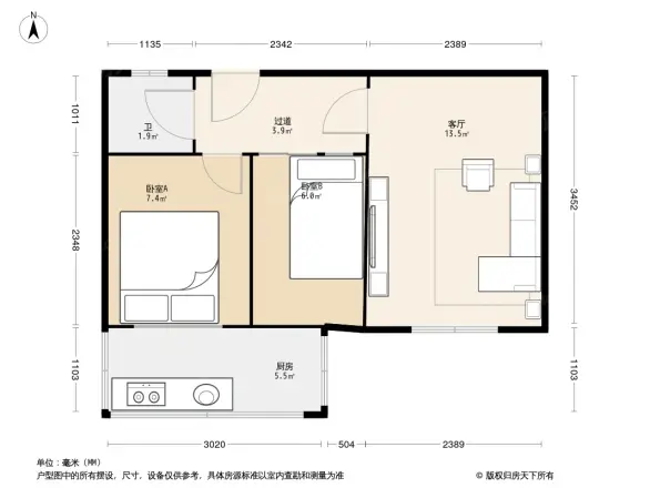 二热小区户型图