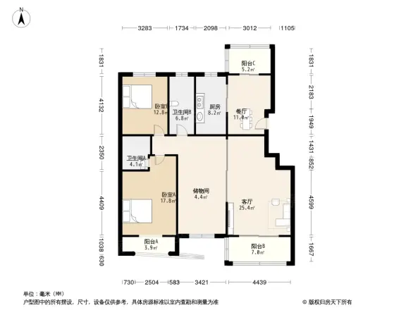 江南新城户型图